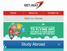 Tablet Screenshot of getwayimmigration.com